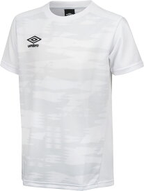 【マラソン中 エントリーでポイント10倍！】 アンブロ umbro サッカー サッカー ジュニア ゲームシャツ グラフィック UAS6310J WHT