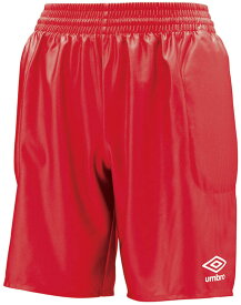 UMBRO アンブロ サッカー GKパンツ 脇パッド付 メンズ ハーフパンツ ショートパンツ ボトムス 吸汗速乾 トレーニング フットボール ゴールキーパー 部活 練習 試合 新入部員 男性 UAS6700GP MRED