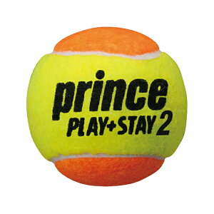 【10/25まで全品3%OFFクーポン&P10倍】 プリンス Prince テニス ステージ2オレンジボール 1ダース 競技ボール 軟式 部活 クラブ サークル 学校 体育 チーム 練習 ツートンカラー キッズ ジュニア 7G3