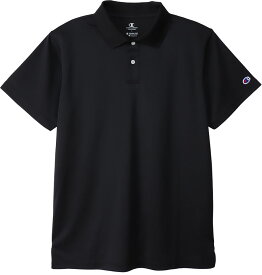 【マラソン中 エントリーでポイント10倍！】 チャンピオン Champion ポロシャツ メンズ POLO SHIRT 半袖 トップス 無地 吸汗速乾 抗菌防臭 バスケ ゴルフ 部活 練習 トレーニング 通勤 通学 C3-XS396 C3XS396 090