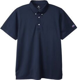【マラソン中 エントリーでポイント10倍！】 チャンピオン Champion ボタンダウン 半袖ポロシャツ C3-XS397 メンズ ポロシャツ メンズ トップス ポロシャツ 半袖 襟付き 部活 イベント チーム トレーニング C3XS397 370