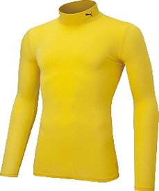 【11/11 2時までMAX1万円OFFクーポン＆Pアップ】 プーマ PUMA サッカー コンプレッション モックネック メンズ 男性 ロングスリーブ シャツ アンダーシャツ インナー 長袖 トップス 着圧素材 部活 練習 トレーニング ジム 新入生 656331 07
