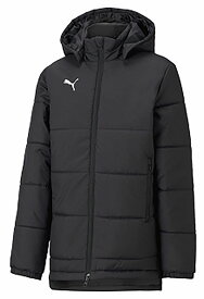【11/11 2時までMAX1万円OFFクーポン＆Pアップ】 プーマ PUMA サッカー ベンチジャケット JR ジュニア キッズ アウター ベンチコート 中綿 防寒 保温 チーム 練習 トレーニング クラブ活動 スポーツ観戦 大会 レジャー 子供 657821 03