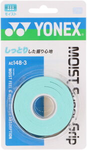 【10/30はポイント10倍】 ヨネックス YONEX テニス モイストスーパーグリップ 硬式テニス ソフトテニス 軟式テニス グリップテープ 3本入 ウェットタイプ 長尺対応 吸汗 しっとりとした握り心