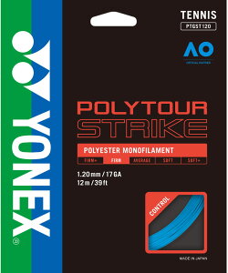 y9/15̓|Cg10{z lbNX YONEX ejX |cA[ XgCN 120 POLY TOUR STRIKE d Kbg XgO mtBg  Nu K g[jO   PTGST120 002