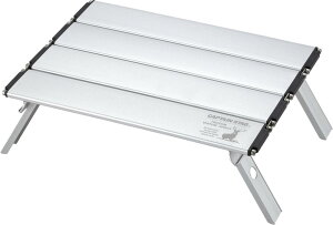 【10/30はポイント10倍】 キャプテンスタッグ CAPTAIN STAG アウトドア キャプテンスタッグ CAPTAIN STAG アウトドア アルミロールテーブルコンパクト ナノ type2 UC-570 UC0570