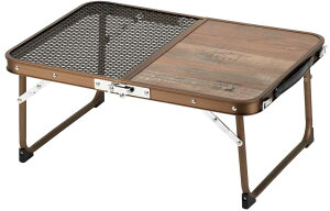 【10/30はポイント10倍】 キャプテンスタッグ CAPTAIN STAG アウトドア ビストロ ハーフメッシュテーブル 60×40 UC0578