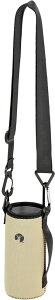【10/27 10時までMAX1万円OFFクーポン&P5倍】 キャプテンスタッグ CAPTAIN STAG アウトドア CSソフトボトルホルダー ベージュ×ブラック ペットボトル カバー ケース 水筒 容器 ショルダーベルト 肩掛