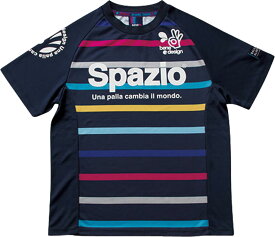 【マラソン中 エントリーでポイント10倍！】 スパッツィオ Spazio フットサル Jr.ボーダープラシャツ GE0379 21