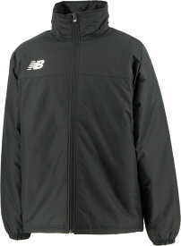 【11/11 2時までMAX1万円OFFクーポン＆Pアップ】 ニューバランス New Balance サッカー パデットジャケット メンズ ウェア アウター 上着 防寒 保温 中綿 練習 ロゴ 移動 部活 トレーニング 秋 冬 ランニング ウォーキング トレーニング JMJF1421 BK