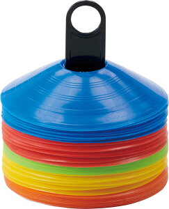 【10/27 10時までMAX1万円OFFクーポン&P5倍】 ダンノ DANNO マーカーコーン 50枚1組 ブルー レッド グリーン イエロー オレンジ 体育館 体育 目印 コーン カラーコーン ソフト 学校 授業 リレー コー