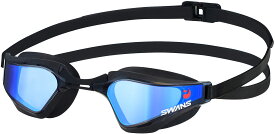 【11/11 2時までMAX1万円OFFクーポン＆Pアップ】 スワンズ SWANS スイミング レーシングクッション付き スイミングゴーグル MITミラータイプ SR-72MITPAFAB メンズ レディース 男性 女性 大人 曇り止め 抗菌 WA承認 SR72MITPAF SMBL