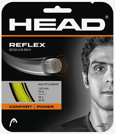 【5/30はポイントアップ実施！】 HEAD ヘッド スカッシュ ストリング REFLEX SQUASH 281256