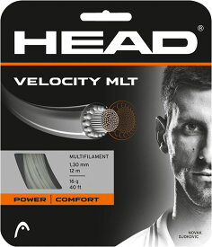 【5/23 20時からMAX1,800円OFFクーポン＆Pアップ】 HEAD ヘッド テニス VELOCITY MLT ベロシティ・マルチ テニス ストリング ガット 281404 NT