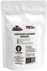 【8/15限定 ポイント10倍】 ジェイアールユニーク JR Unique Chocolate coated big crickets チョコレートコオロギ 昆虫食 FDA承認 高品質 加熱処理 高温で乾燥 オーガニックフード TIU2002