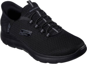 �y5/20���� �|�C���g10�{�z �X�P�b�`���[�Y SKECHERS �X���b�v�C���Y �T�~�b�c �n�C�����W Slip-ins SUMMITS-HIGH RANGE �V���[�Y �C �X�j�[�J�[ �����Y �n���Y�t���[ ����@�􂢉\ 232457 BBK