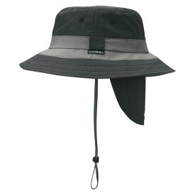 【12/13 10時から全品3%OFF 先着200回&Pアップ】 クールビット coolbit クールUVハット 帽子 ハット 熱中症対策 スポーツ 屋内作業 炎天下 後頭部 ガーデニング 冷感 涼感 抗菌防臭 特殊フラップ形状 脱着式あごひも付き CBCAHT31 BLK