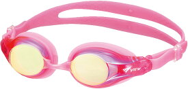 【12/15まで全品3%OFF 先着200回&Pアップ】 ュー VIEW スイミング ZURRO ズット ジュニア スイミングゴーグル ミラーモデル 6～12歳 水泳 ゴーグル くもり止め 曇り止め 海水浴 川遊び UVカット 抗菌 防臭V722JMR PY