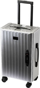 【10/27 10時までMAX1万円OFFクーポン&P5倍】 アンドフラット &.FLAT 折り畳めるキャリーケース メタリックカラー キャリーバッグ スーツケース キャリーケース 旅行 出張 コンパクト バッグ