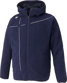 【11/11 2時までMAX1万円OFFクーポン＆Pアップ】 デサント DESCENTE 野球 フリースジャケット アウター パーカー ウインドブレーカー フルジップ 長袖 メンズ 男性 ベースボール 起毛 防寒 防風 保温 部活 練習 トレーニング DBX2660C DNVY