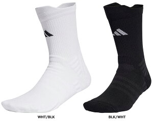 【10/27 10時までMAX1万円OFFクーポン&P5倍】 アディダス adidas テニス テニス クッション クルーソックス 1足 メンズ レディース 男性 女性 靴下 クッション性 スポーツソックス 部活 クラブ活動