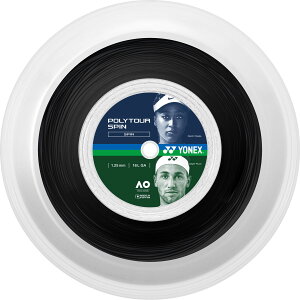 �y4/10�܂�MAX1���~OFF�N�[�|��&P�A�b�v�z ���l�b�N�X YONEX �e�j�X �|���c�A�[ �X�s�� 125 200M POLY TOUR SPIN �d�� �K�b�g �X�g�����O �|���G�X�e�� 5�p�`���m�t�B�������g �X�s�� ���� 200m���[�� PTGSPN