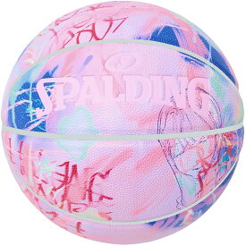 【6/4 20時～6/5限定！全品4%OFFクーポン&Pアップ】 SPALDING スポルディング バスケット 藍にいな プレイ コンポジット 7号球 77－517J 77517J