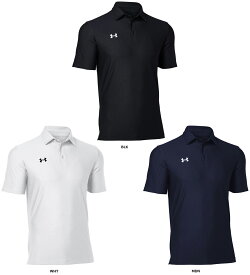 【11/11 2時までMAX1万円OFFクーポン＆Pアップ】 アンダーアーマー UNDER ARMOUR UA チーム アーマー ポロ メンズ レディース 半袖シャツ トップス トレーニングウェア ショートスリーブ 吸汗 抗菌 防臭 ドライ 運動 シンプル 1384776