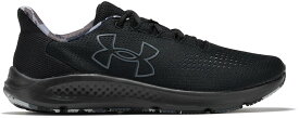 UNDER　ARMOUR アンダーアーマー チャージド パスート3 ビッグロゴ カモ メンズ シューズ 靴 ランニングシューズ スポーツシューズ ランニング 通気性 マラソン ジョギング 陸上 部活 軽量 3027156