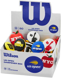 【11/11 2時までMAX1万円OFFクーポン＆Pアップ】 ウイルソン Wilson テニス ダンプナー US OPEN DANPENER BOX テニスラケット用振動止め 衝撃吸収 振動吸収 ラケットアクセサリー 部活 練習 試合 WR84082010