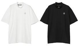 【4/25まで全品3％OFFクーポン＆Pアップ】 SKINS スキンズ ゴルフ バックリフレクトモチーフモックネック シャツ トップス Tシャツ 半そで ランニング ジョギング トレーニング 18721342