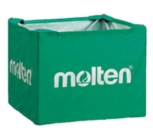 【10/25まで全品3%OFFクーポン&P20倍】 モルテン molten ボールカゴ用ネット 中 緑 バレーボール バレー ボール出し 練習 折りたたみ ミニバス 中学 高校 体育備品 体育館 グラウンド サッカー 部