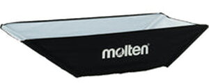 【10/25まで全品3%OFFクーポン&P20倍】 モルテン molten オプションパーツ 折りたたみ式平型ボールカゴ用 交換ネット 黒 バレーボール ボール出し 練習 折りたたみ ミニバス 中学 高校 体育備品