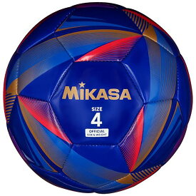 【6/11 2時までモルテン・ミカサ対象商品1万円以上で7%OFF＆Pアップ】 ミカサ MIKASA サッカー マシン縫い4号 レジャー用 ブルー サッカーボール 4号球 レジャー フットサル トレーニング 機械縫い プレゼント フットボール リフティング練習 FT429DNB