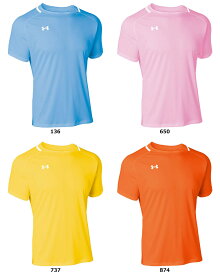 【11/11 2時までMAX1万円OFFクーポン＆Pアップ】 アンダーアーマー UNDER ARMOUR サッカー UA チーム サッカー ジャージー ショートスリーブシャツ メンズ 半袖 Tシャツ 吸汗速乾 ジム トレーニング スポーツウェア ウォーキング ランニング 1365023