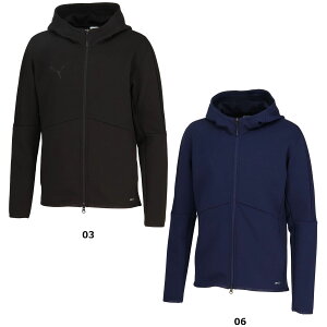【10/30はポイント10倍】 プーマ PUMA サッカー PUMAFTBL TRAVEL フーデットスウェット JKT メンズ 男性 大人 ジャケット パーカー フルジップ スウェット トレーニング 練習 クラブ 部活 660131