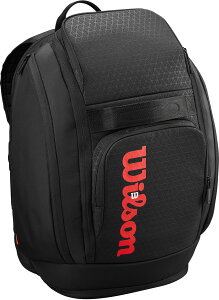 �y3/10����S�i3%OFF�N�[�|��&P13�{�z �E�C���\�� Wilson �e�j�X CLASH V3 BACKPACK BLACK/INFRARED WR80379010