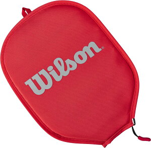 �y4/10�܂�MAX1���~OFF�N�[�|��&P�A�b�v�z �E�C���\�� Wilson PICKLEBALL COVER RED/GRAY WR89056010