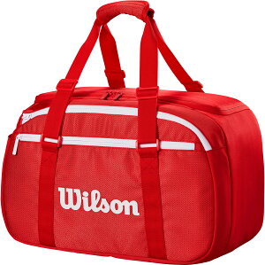 �y2/4 20������S�i3%OFF�N�[�|��&P12�{�z �E�C���\�� Wilson �e�j�X SUPER TOUR WILSON RED SMALL DUFFEL RED WR80370010