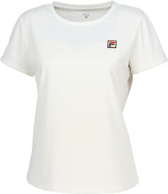【2/15はポイント13倍！】 フィラ FILA テニス グラフィックTシャツ レディース ウィメンズ 女性 大人 シャツ Tシャツ トップス ウェア ロゴ ワンポイント パイピング デイリー 汗冷え防止 部活 クラブ EL0221