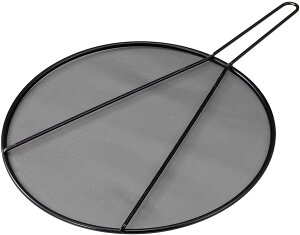【10/27 10時までMAX1万円OFFクーポン&P5倍】 コパン copan アウトドア 調理具合がよく見える油はねガードネット29cm キッチンツール 揚げ物 飛び散り対策 網 黒メッシュ お手入れ 油切り 調理 料理