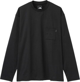 【4/10までMAX1万円OFFクーポン&Pアップ】 ザ・ノース・フェイス THE NORTH FACE アウトドア ロングスリーブエアリーポケットティー メンズ レディース 長袖 Tシャツ ロンT トップス 無地 シンプル 夏 普段着 お出かけ 胸ポケット付き NT32630
