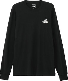 【4/10までMAX1万円OFFクーポン&Pアップ】 ザ・ノース・フェイス THE NORTH FACE アウトドア ロングスリーブズーピッカーティー メンズ レディース 長袖 Tシャツ ロンT トップス 無地 シンプル 普段着 お出かけ リブ袖 動物 アニマル NT32658