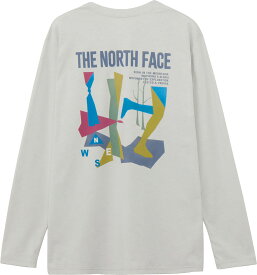 【4/10までMAX1万円OFFクーポン&Pアップ】 ザ・ノース・フェイス THE NORTH FACE アウトドア ロングスリーブ ES レトロトレイルティー メンズ 長袖 Tシャツ ロンT トップス ランニング トレーニング ハイキング グラフィック バックプリント ジム NT32682