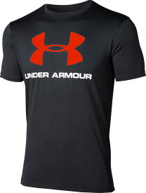 【4/25まで全品3％OFFクーポン＆Pアップ】 UNDER　ARMOUR アンダーアーマー UAテック ビッグロゴ ショートスリーブ Tシャツ メンズ 半袖 トップス 吸汗速乾 伸縮性 トレーニング ジム スポーツ 運動 ロゴ入り フロントロゴ 部活 1359132 001