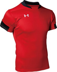 UNDER　ARMOUR アンダーアーマー UA チーム ラグビー プラクティス ショートスリーブ シャツ メンズ 半袖 Tシャツ 吸汗速乾 ジム トレーニング 運動 部活 クラブ スポーツウェア 1365028 600