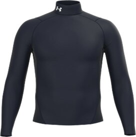 【11/11 2時までMAX1万円OFFクーポン＆Pアップ】 アンダーアーマー UNDER ARMOUR UAヒートギアアーマー コンプレッション ロングスリーブ モック シャツ メンズ 長袖 トップス ベースレイヤー インナー アンダーシャツ トレーニング ジム 1369606 410
