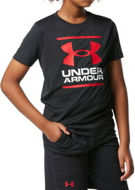 【4/18まで1万円以上で5%OFFクーポン&Pアップ】 UNDER　ARMOUR アンダーアーマー UA テック ショートスリーブ Tシャツ＆ショーツセット キッズ ボーイズ ウェア セットアップ 上下セット 吸汗速乾 ストレッチ 部活 トレーニング 練習 1378275 001