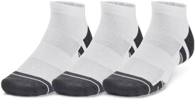 【11/11 2時までMAX1万円OFFクーポン＆Pアップ】 アンダーアーマー UNDER ARMOUR UAパフォーマンステック ローカット ソックス 3足セット メンズ レディース くつした 靴下 アンクル丈 防臭 速乾 スポーツソックス ランニング 1379504 100