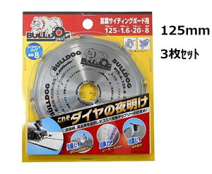 3ZbgIgL BULLDOG(uhbO) `bv\[ qƃTCfBO{[hp 125×1.6×20 BTS-A-125-8